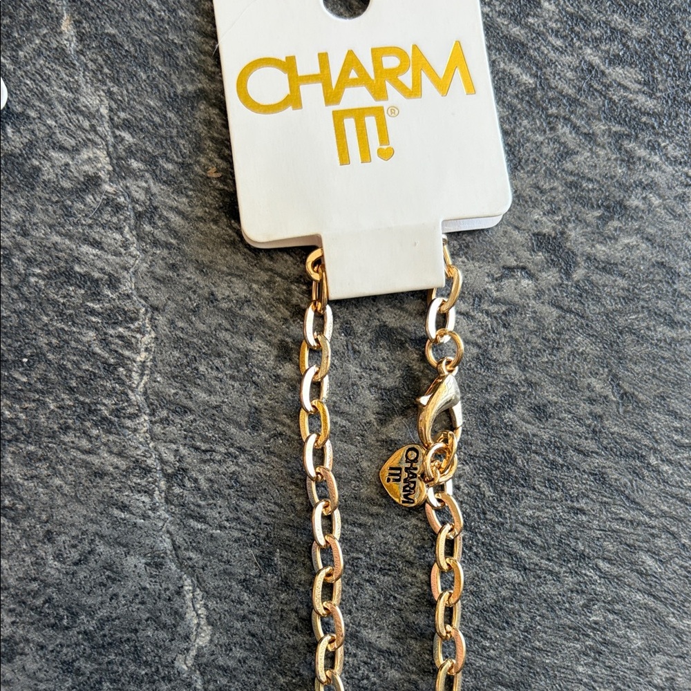 NWT - Charm It! Necklace and 3 pc Charm Set - Picture 5 of 5
